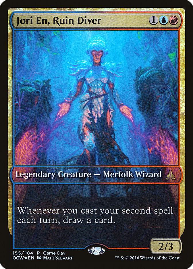 Jori En, Ruin Diver (Game Day) (Extended Art) [Oath of the Gatewatch Promos] Magic: The Gathering