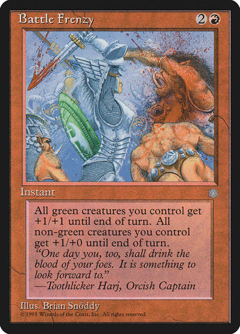 Battle Frenzy [Ice Age] Magic: The Gathering