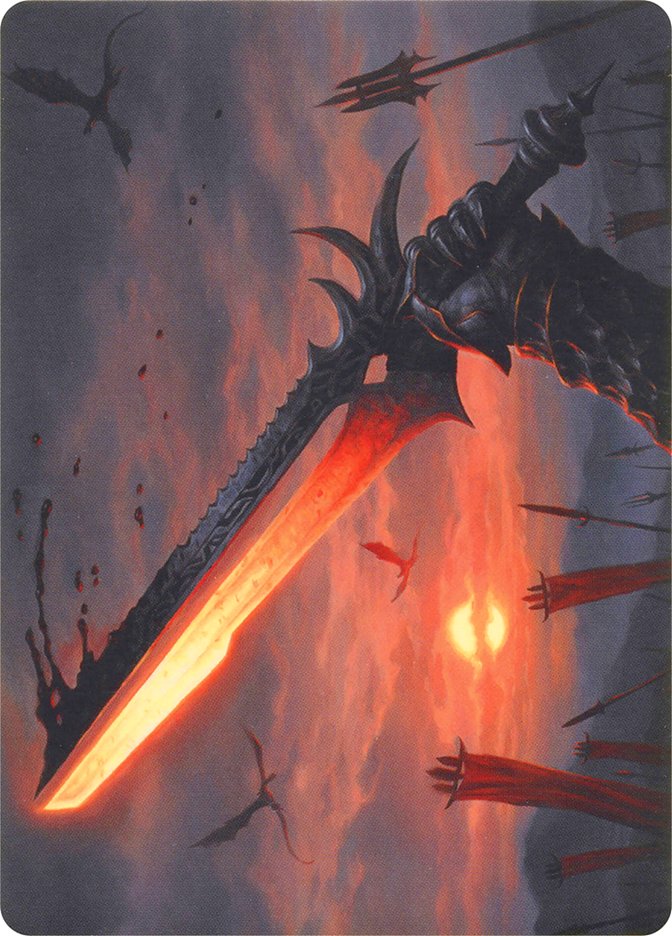 Sword of Sinew and Steel // Sword of Sinew and Steel [Modern Horizons Art Series] Magic: The Gathering