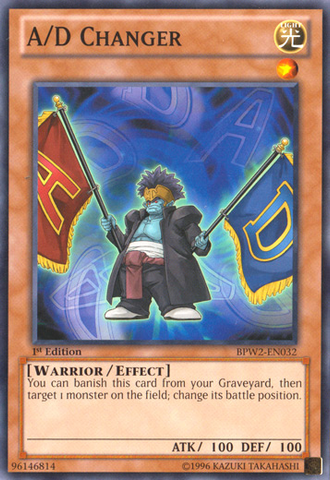A/D Changer [BPW2-EN032] Common Yu-Gi-Oh!