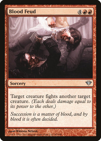 Blood Feud [Dark Ascension] Magic: The Gathering