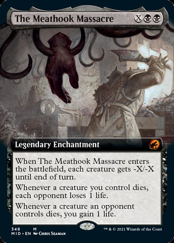 The Meathook Massacre (Extended Art) [Innistrad: Midnight Hunt] Magic: The Gathering