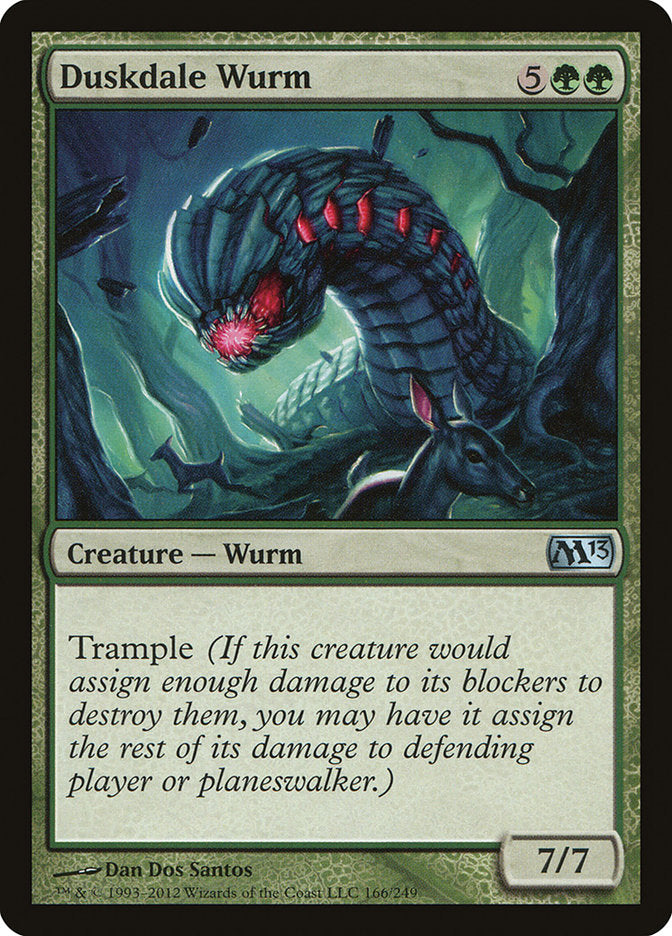 Duskdale Wurm [Magic 2013] Magic: The Gathering