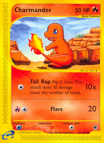 Charmander (97/165) [Expedition: Base Set] Pokémon