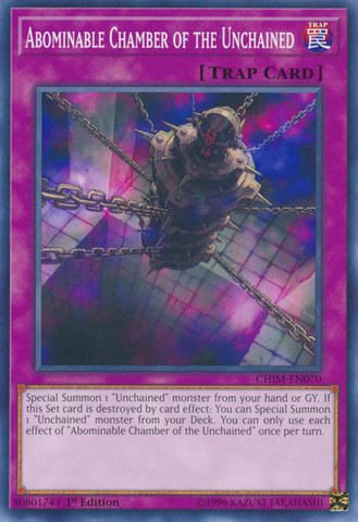 Abominable Chamber of the Unchained [CHIM-EN070] Common Yu-Gi-Oh!