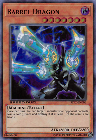 Barrel Dragon [STP2-EN003] Ultra Rare Yu-Gi-Oh!