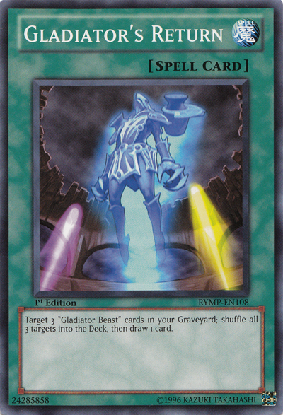 Gladiator's Return [RYMP-EN108] Common Yu-Gi-Oh!