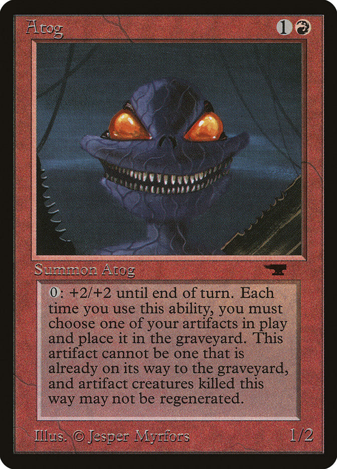 Atog [Antiquities] Magic: The Gathering