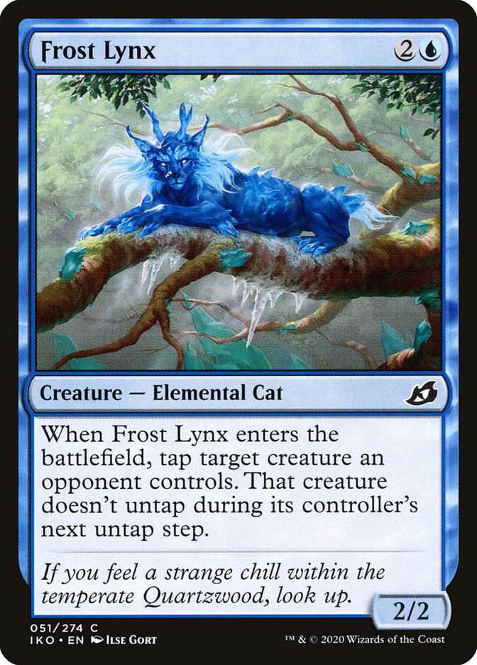 Frost Lynx [Ikoria: Lair of Behemoths] Magic: The Gathering