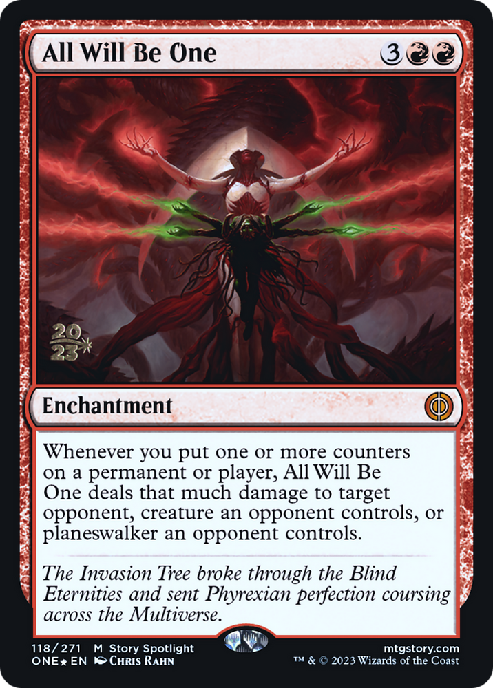 All Will Be One [Phyrexia: All Will Be One Prerelease Promos] Magic: The Gathering