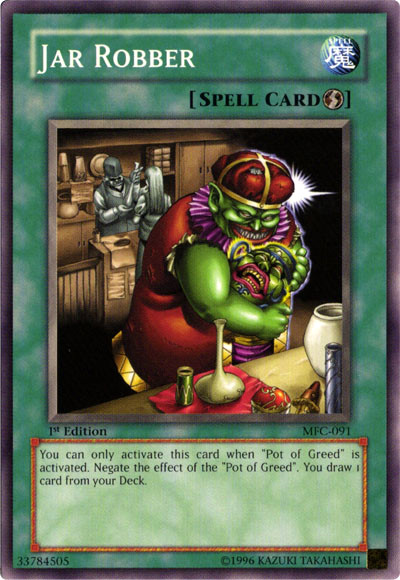 Jar Robber [MFC-091] Common Yu-Gi-Oh!