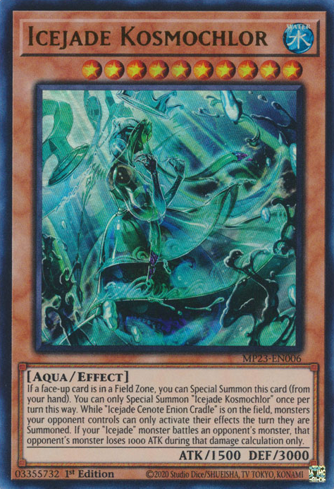 Icejade Kosmochlor [MP23-EN006] Ultra Rare Yu-Gi-Oh!