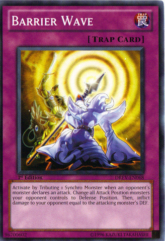 Barrier Wave [DREV-EN068] Common Yu-Gi-Oh!