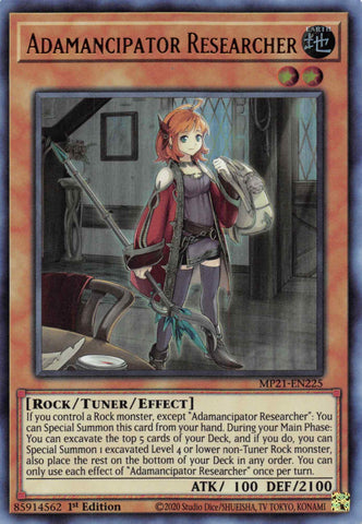 Adamancipator Researcher [MP21-EN225] Ultra Rare Yu-Gi-Oh!