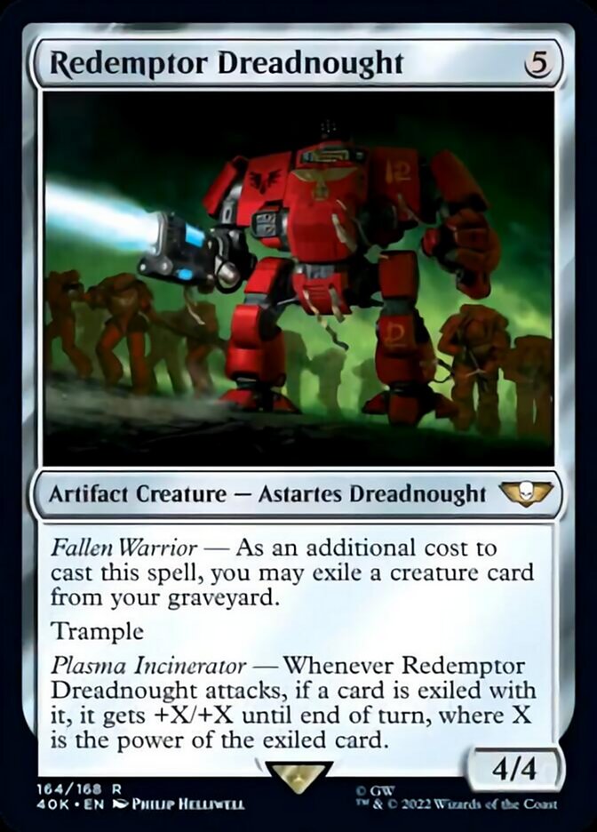 Redemptor Dreadnought [Warhammer 40,000] Magic: The Gathering
