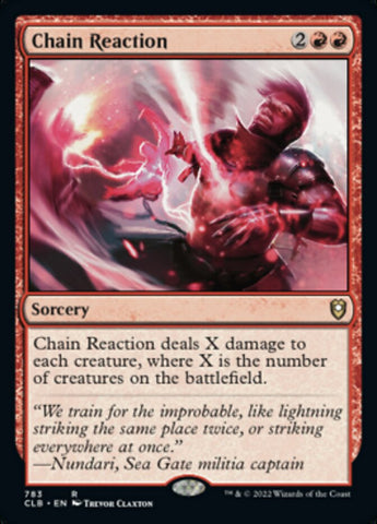 Chain Reaction [Commander Legends: Battle for Baldur's Gate] Magic: The Gathering
