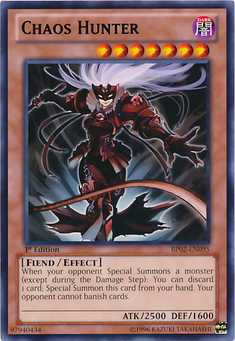 Chaos Hunter [BP02-EN095] Mosaic Rare Yu-Gi-Oh!