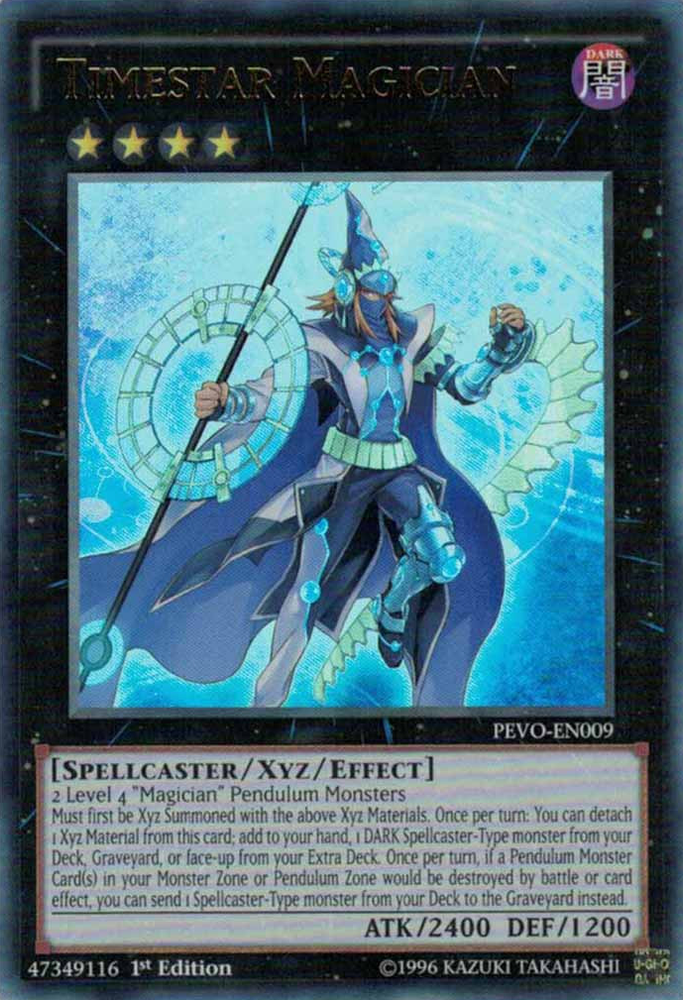 Timestar Magician [PEVO-EN009] Ultra Rare Yu-Gi-Oh!