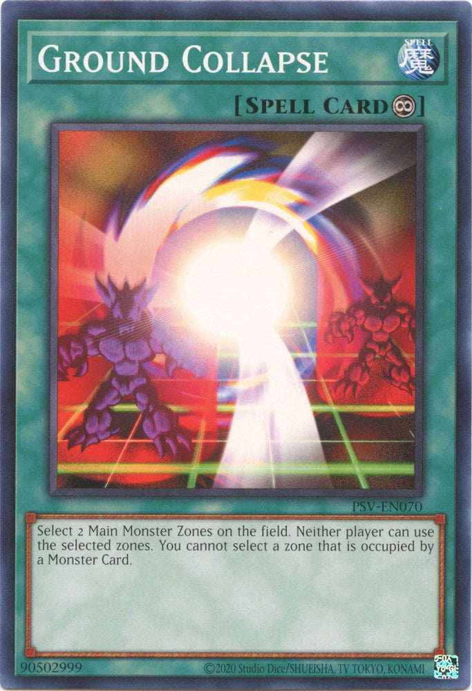 Ground Collapse (25th Anniversary) [PSV-EN070] Common Yu-Gi-Oh!