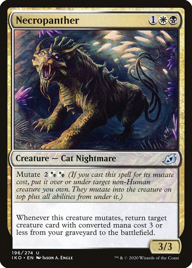 Necropanther [Ikoria: Lair of Behemoths] Magic: The Gathering