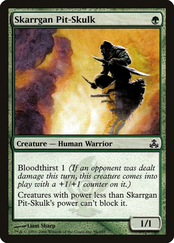 Skarrgan Pit-Skulk [Guildpact] Magic: The Gathering