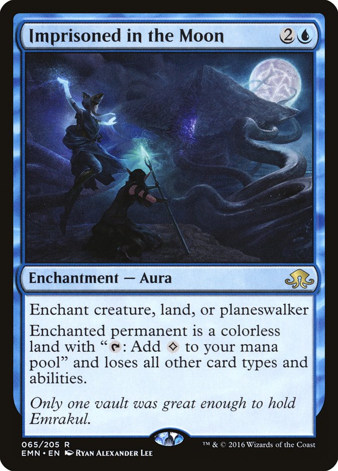 Imprisoned in the Moon [Eldritch Moon] Magic: The Gathering
