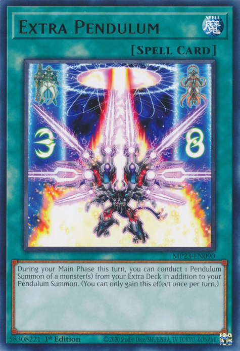 Extra Pendulum [MP23-EN090] Rare Yu-Gi-Oh!