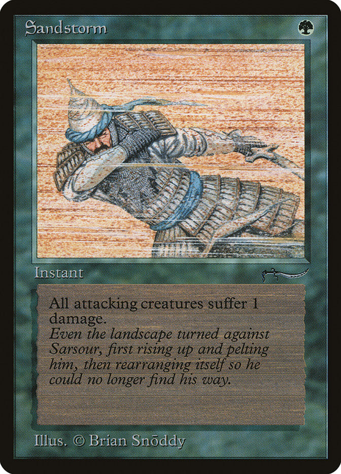 Sandstorm [Arabian Nights] Magic: The Gathering