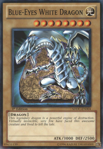 Blue-Eyes White Dragon [SDDC-EN004] Common Yu-Gi-Oh!