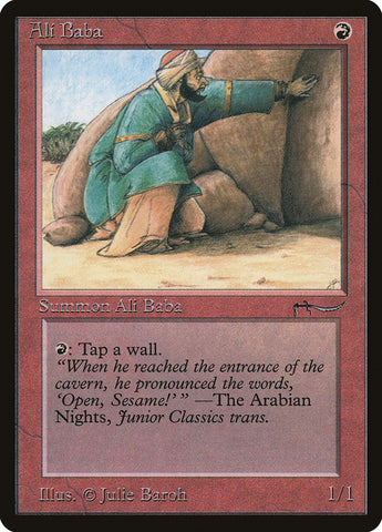 Ali Baba [Arabian Nights] Magic: The Gathering