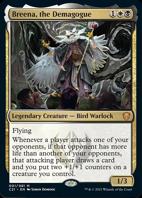 Breena, the Demagogue [Commander 2021] Magic: The Gathering