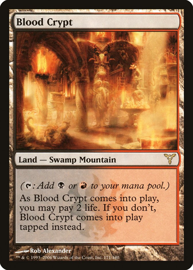 Blood Crypt [Dissension] Magic: The Gathering