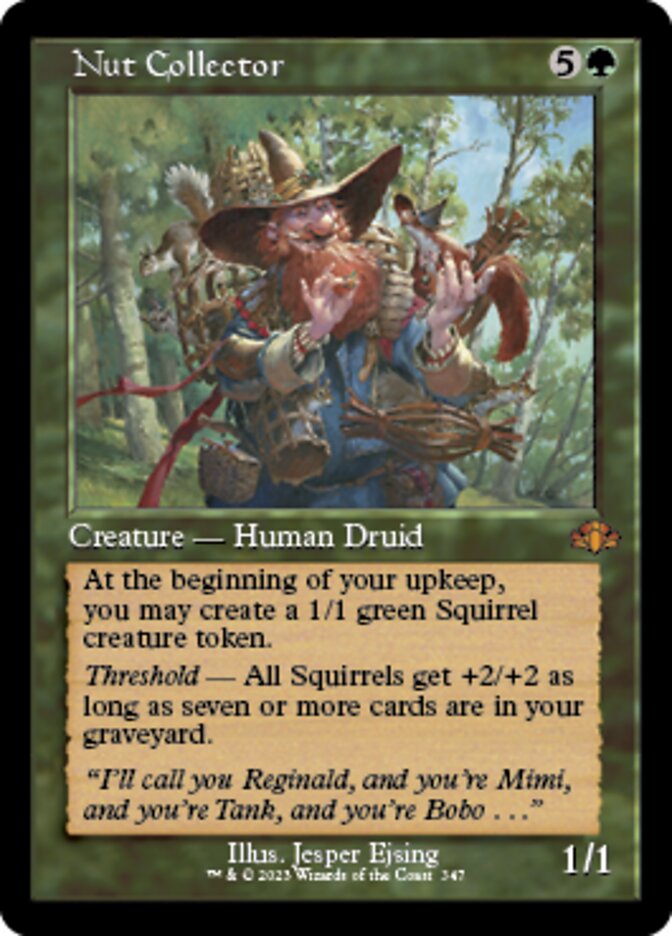 Nut Collector (Retro) [Dominaria Remastered] Magic: The Gathering