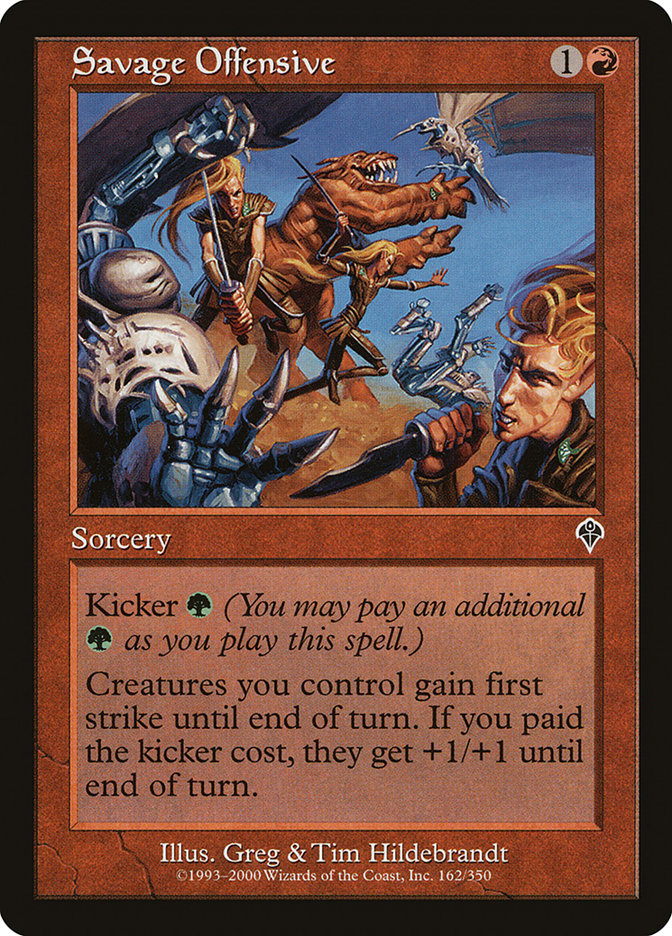Savage Offensive [Invasion] Magic: The Gathering