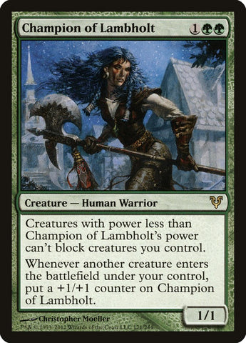 Champion of Lambholt [Avacyn Restored] Magic: The Gathering