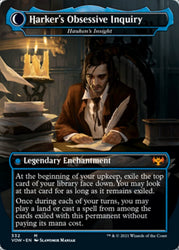 Jacob Hauken, Inspector // Hauken's Insight - Jonathan Harker // Harker's Obsessive Inquiry [Innistrad: Crimson Vow] Magic: The Gathering