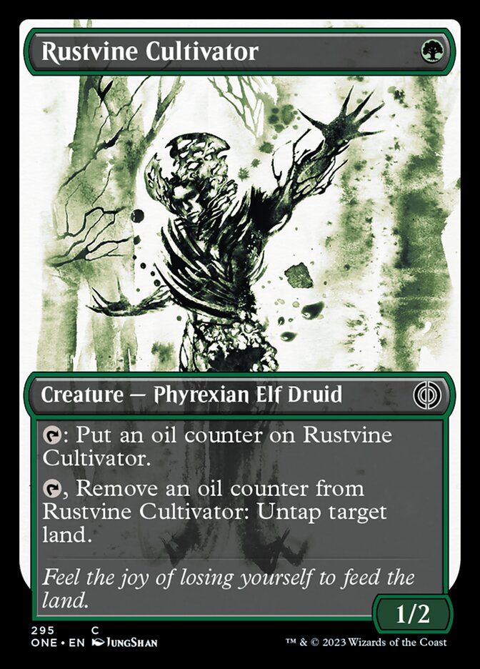 Rustvine Cultivator (Showcase Ichor) [Phyrexia: All Will Be One] Magic: The Gathering