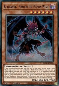Blackwing - Simoon the Poison Wind [LDS2-EN040] Ultra Rare Yu-Gi-Oh!