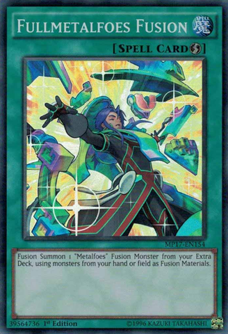 Fullmetalfoes Fusion [MP17-EN154] Super Rare Yu-Gi-Oh!