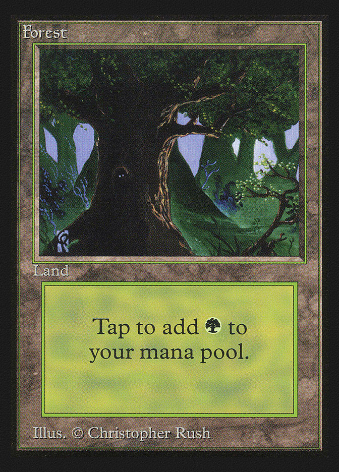 Forest (302) [Collectors' Edition] Magic: The Gathering