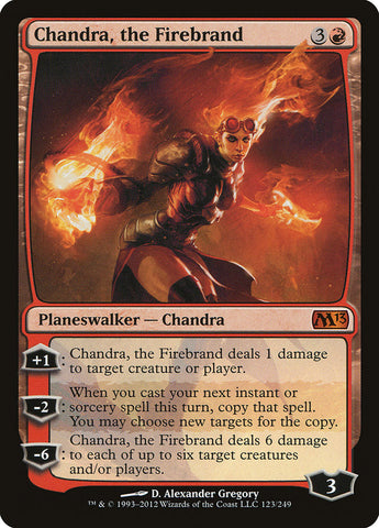 Chandra, the Firebrand [Magic 2013] Magic: The Gathering