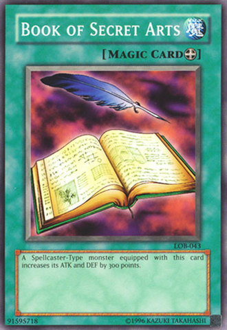 Book of Secret Arts [LOB-043] Common Yu-Gi-Oh!