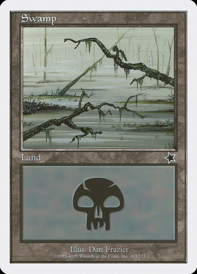 Swamp (163) [Starter 1999] Magic: The Gathering