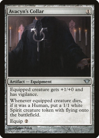 Avacyn's Collar [Dark Ascension] Magic: The Gathering