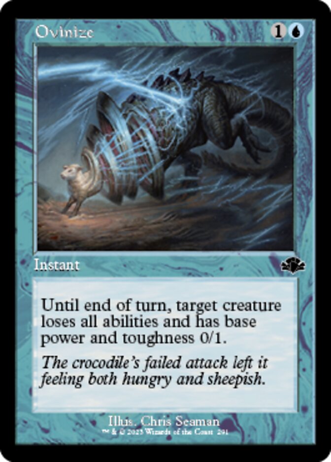 Ovinize (Retro) [Dominaria Remastered] Magic: The Gathering