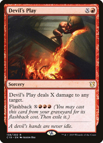 Devil's Play [Commander 2019] Magic: The Gathering