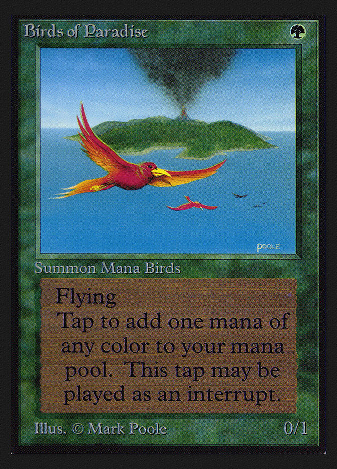 Birds of Paradise [Collectors' Edition] Magic: The Gathering