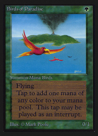 Birds of Paradise [Collectors' Edition] Magic: The Gathering
