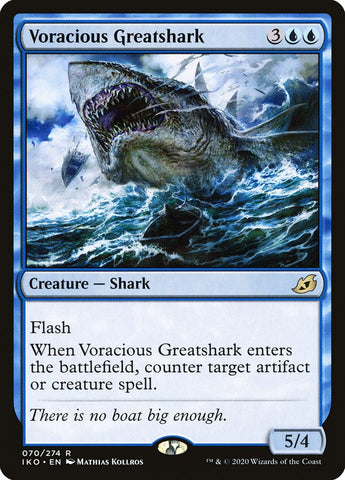Voracious Greatshark [Ikoria: Lair of Behemoths] Magic: The Gathering