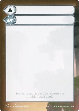 Helper Card (1/9) [Zendikar Rising Tokens] Magic: The Gathering